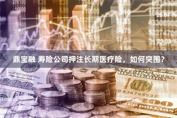鼎宝融 寿险公司押注长期医疗险，如何突围？