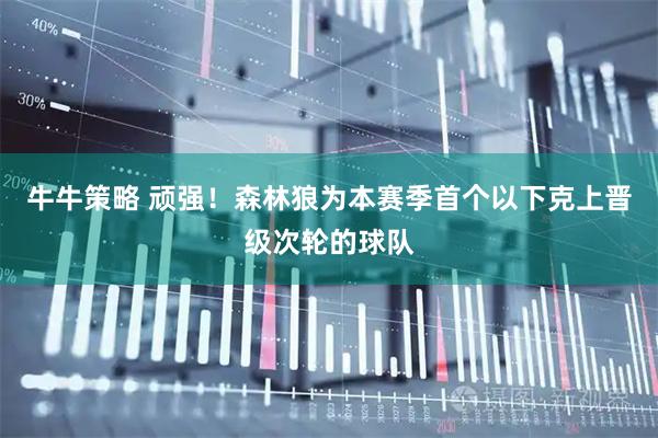 牛牛策略 顽强！森林狼为本赛季首个以下克上晋级次轮的球队